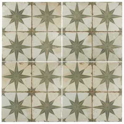 Kings 18 x 18 Ceramic Patterned Wall & Floor Tile - Image 4
