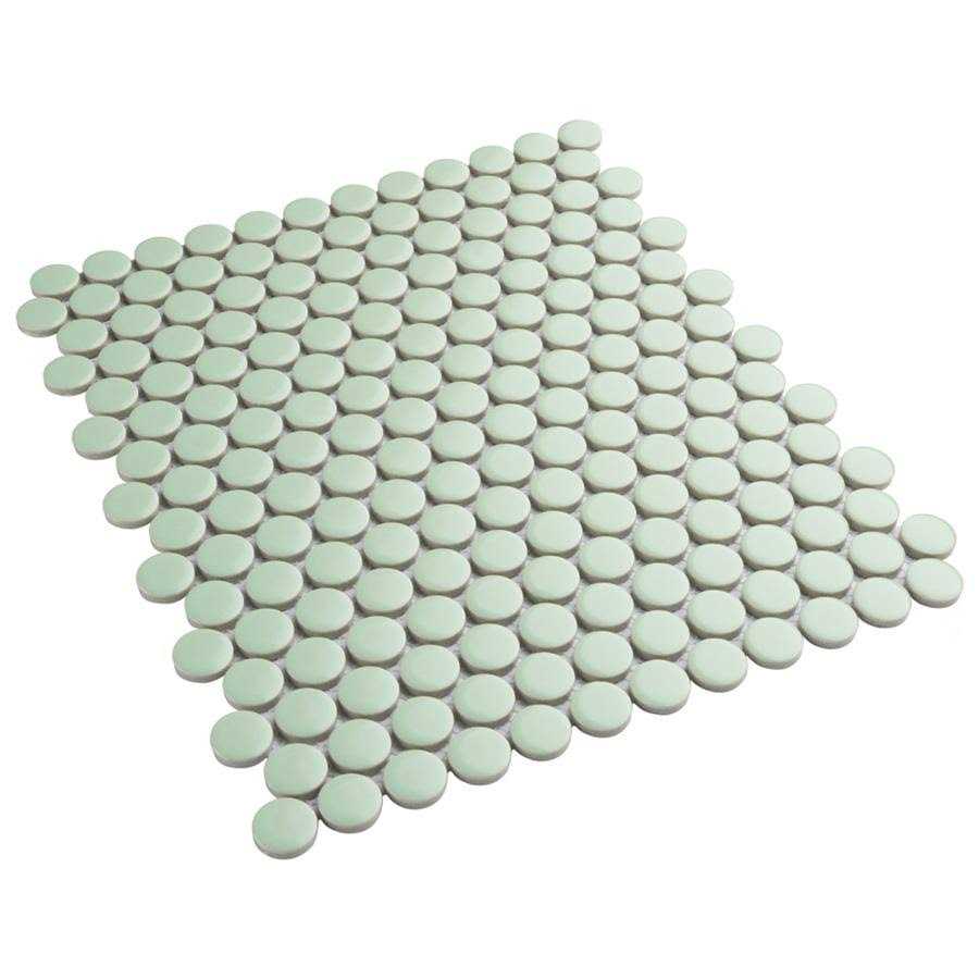 Merola Tile Metro Penny Matte 9-3/4 in. x 11-1/2 in. Porcelain Mosaic Tile - Image 3
