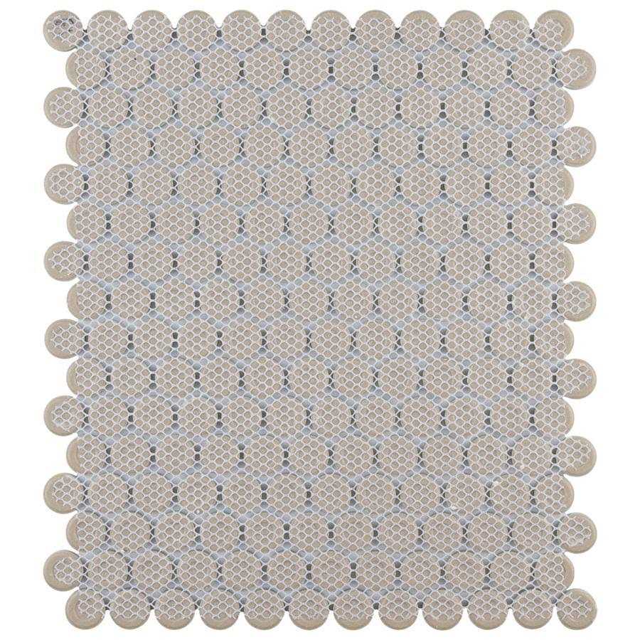 Merola Tile Metro Penny Matte 9-3/4 in. x 11-1/2 in. Porcelain Mosaic Tile - Image 5