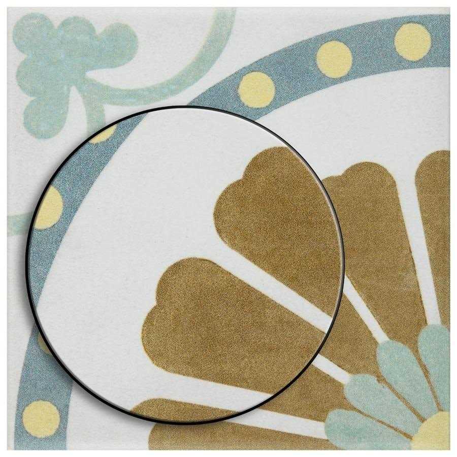 Merola Tile Revival Mini Ring Ceramic Floor and Wall Tile - Image 4