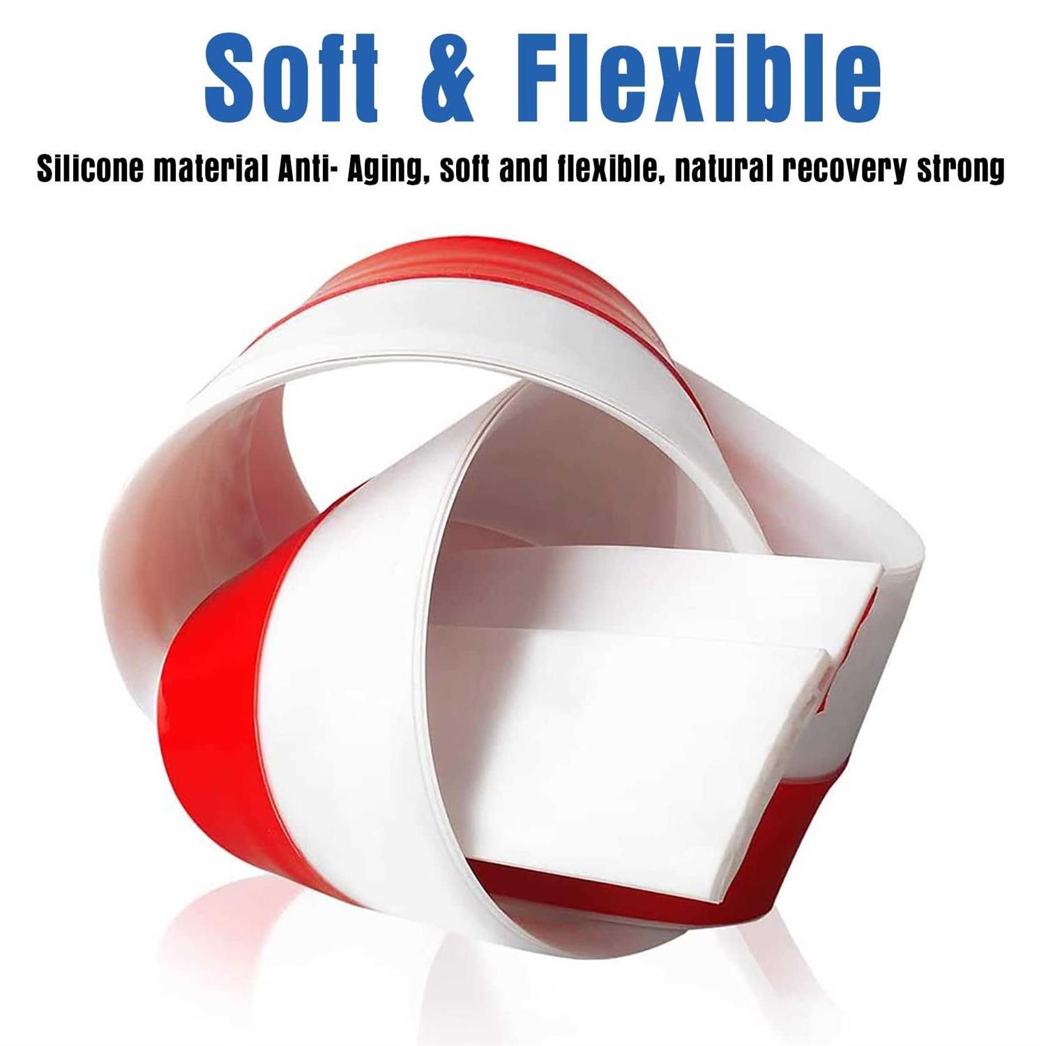 Huge Gap Door Draft Stopper 3.4 W Widened Door Sweep Seal Gap Up to 1.8 for Interior & Exterior Doors - Image 3