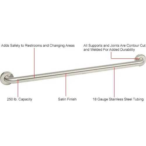 Bobrick Grab Bar B-6806x - Image 3