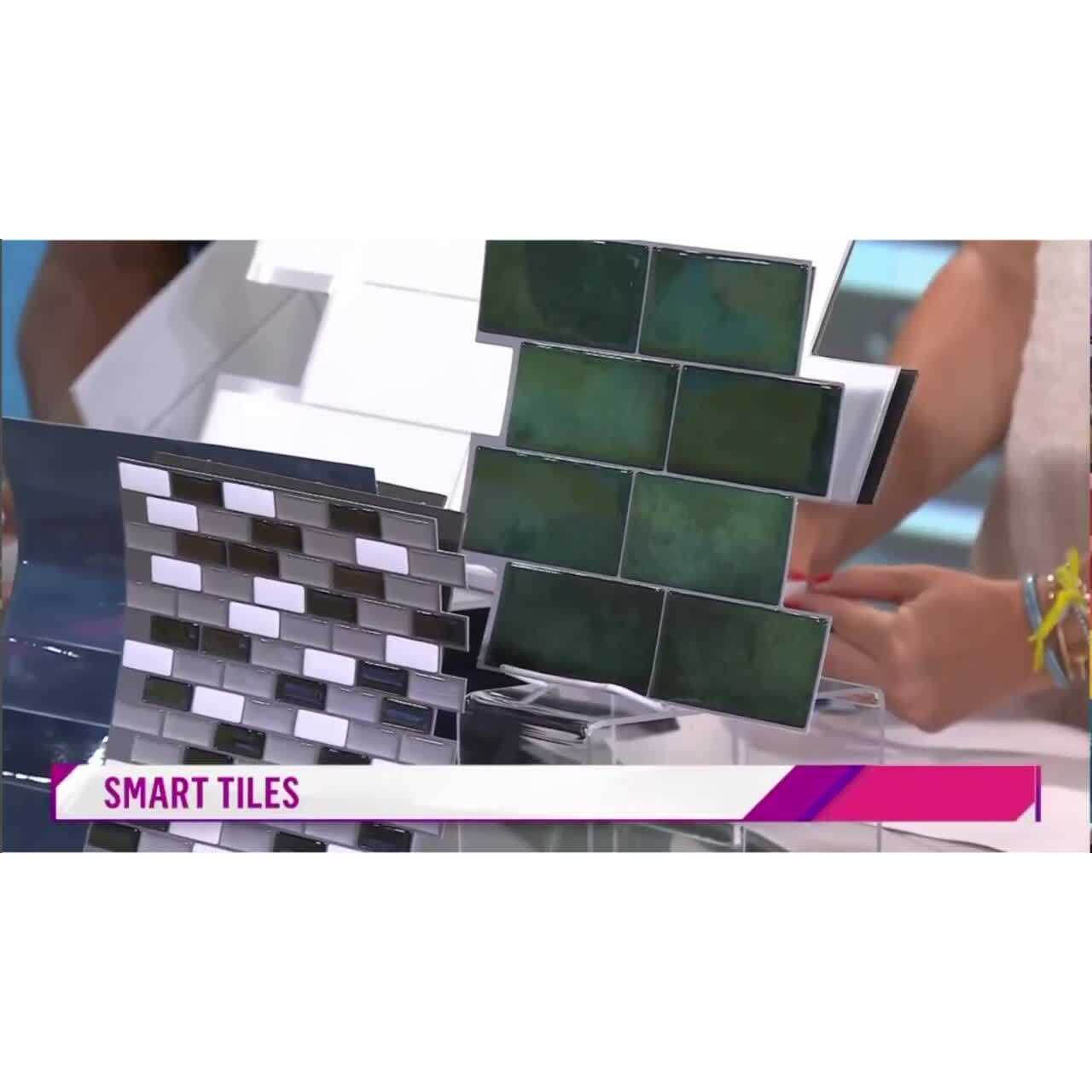 Smart Tiles Zellige Safi 9 in. x 9 in. Peel and Stick Backsplash for Kitchen - Image 4