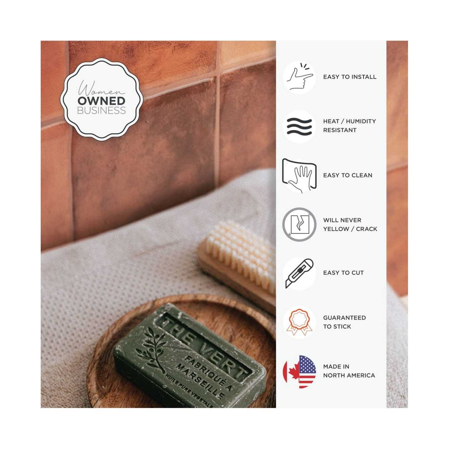 Smart Tiles Zellige Safi 9 in. x 9 in. Peel and Stick Backsplash for Kitchen - Image 5