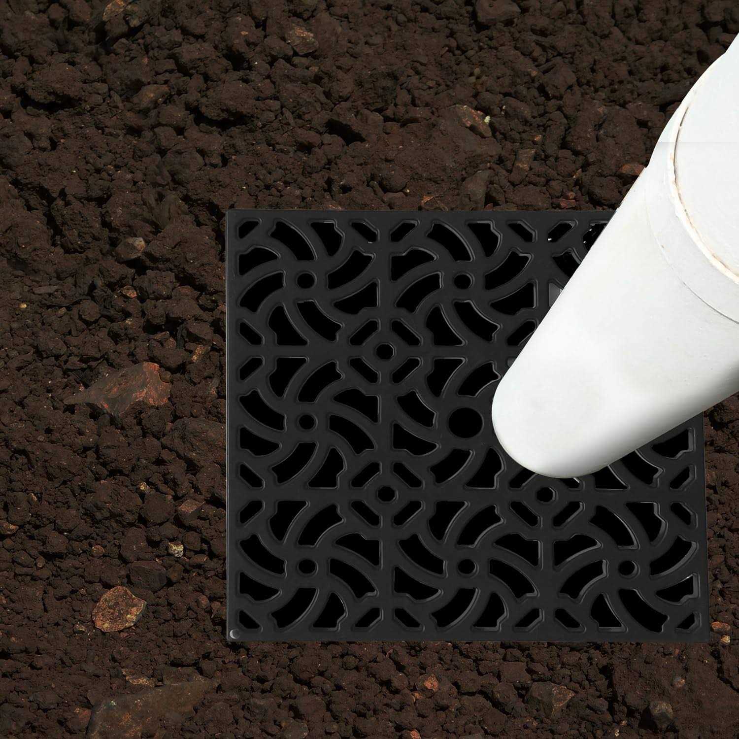 NAACOO Gutter Downspout Extensions Upgraded 12x12in Catch Basin Downspout Extender - Image 3