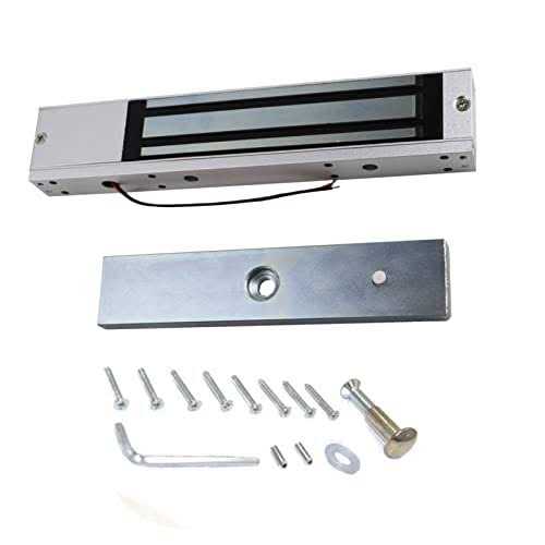 FERUERW Upgrade 600lbs Electric Magnetic Electromagnetic Lock Holding Force for Access Control,OutSwinging Door Access Control System,Single Door 12V - Image 3