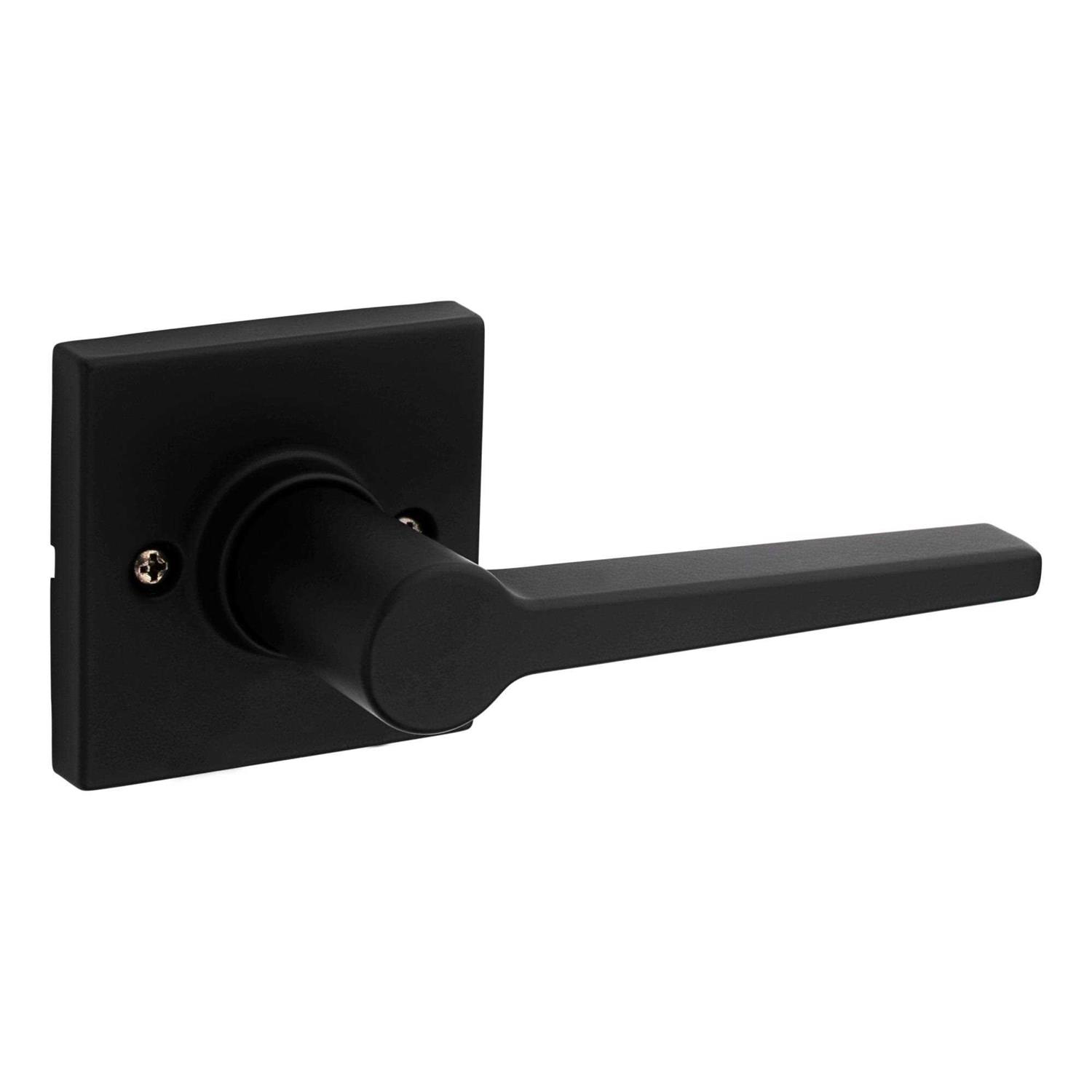 Kwikset SL1000DALSQT Safelock Daylon Passage Door Lever Set with Square Rose - Image 3