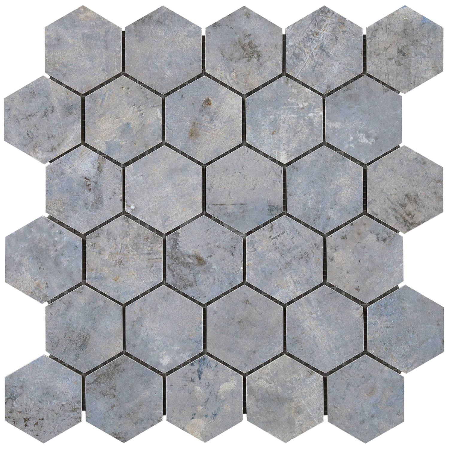Ivy Hill Tile Mantis 11.02 in. x 11.41 in. Matte Porcelain Floor and Wall Mosaic Tile - Image 3