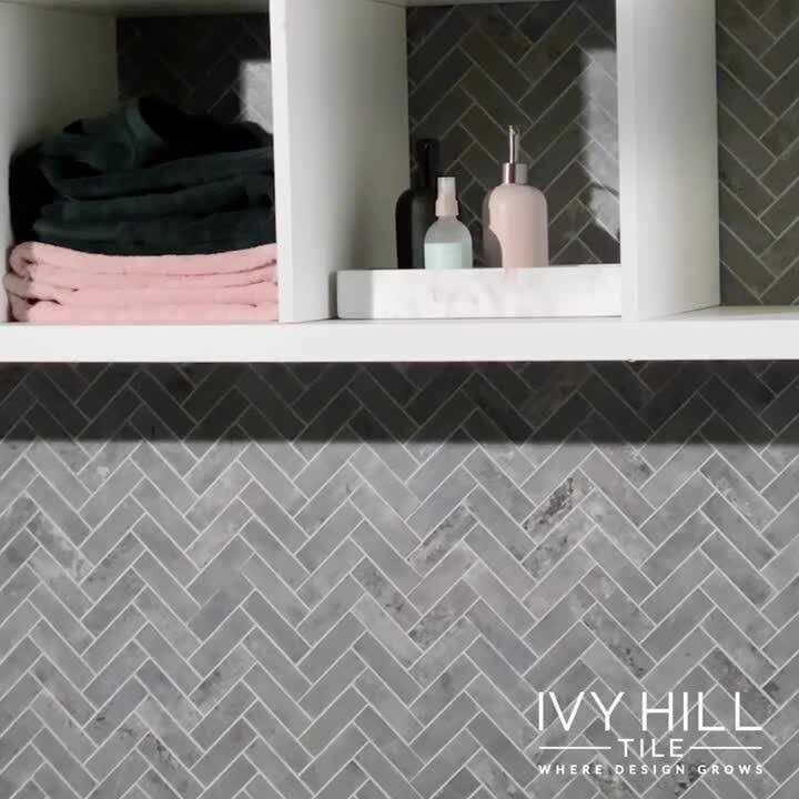 Ivy Hill Tile Mantis 11.02 in. x 11.41 in. Matte Porcelain Floor and Wall Mosaic Tile - Image 3