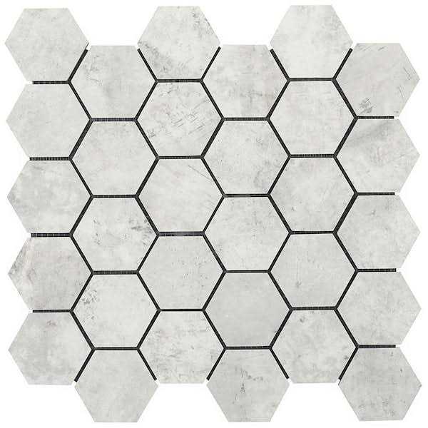 Ivy Hill Tile Mantis 11.02 in. x 11.41 in. Matte Porcelain Floor and Wall Mosaic Tile - Image 5