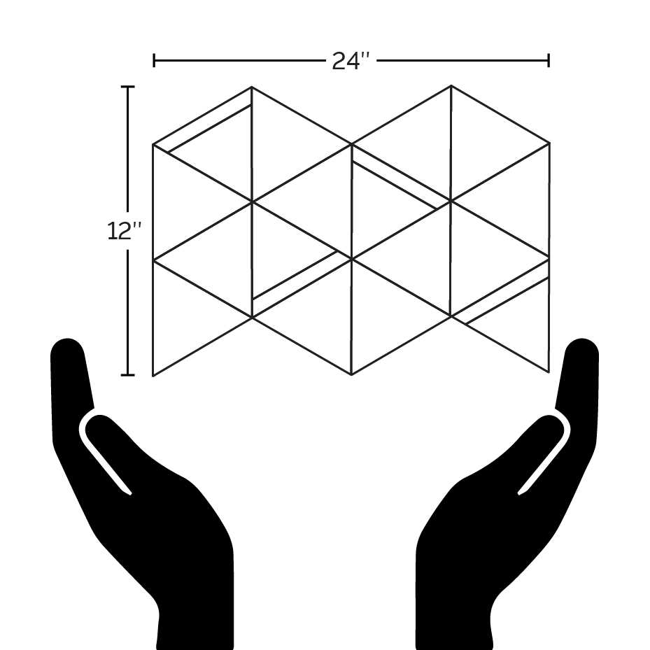 Ivy Hill Tile Zandara Calacatta Azul 13.6 in. x 23.6 in. Polished Marble Floor and Wall Mosaic Tile - Image 4