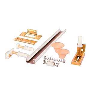 L E Johnson 161793 by Pass 2 Door Hardware Set 72 in - Image 3