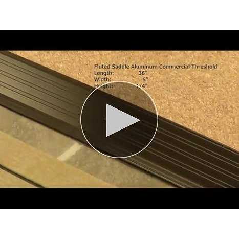 M-D Building Products Fluted Saddle Threshold - Image 5
