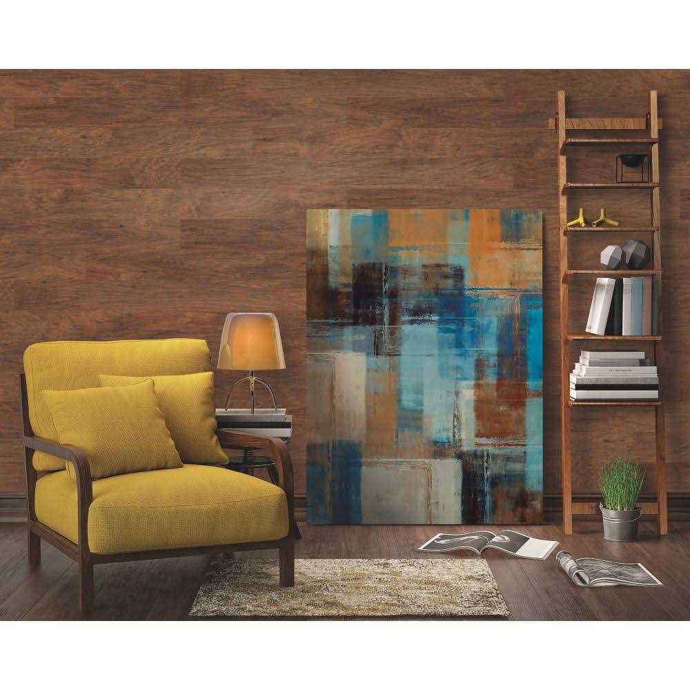 QuickStep Studio + Spill Repel Toasted Chestnut 12-mm T x 5-in W x 48-in L Waterproof Wood Plank Laminate Flooring - Image 3