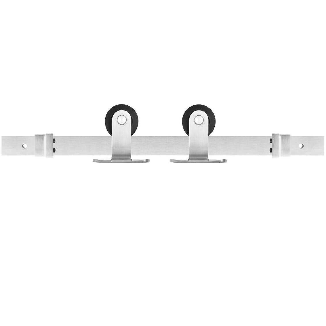 Miseno Standard Wheel Top Mount Barn Door Hardware Kit - Image 4