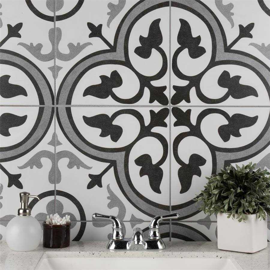 Merola Tile Amberes Ceramic Floor Wall Tile - Image 4