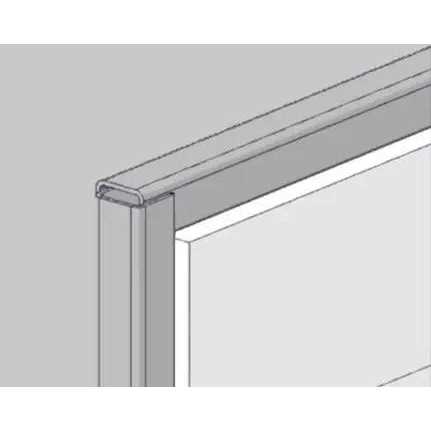 Innovera Decor by Palram 4 ft. White Aluminum Edge Profile - Image 4