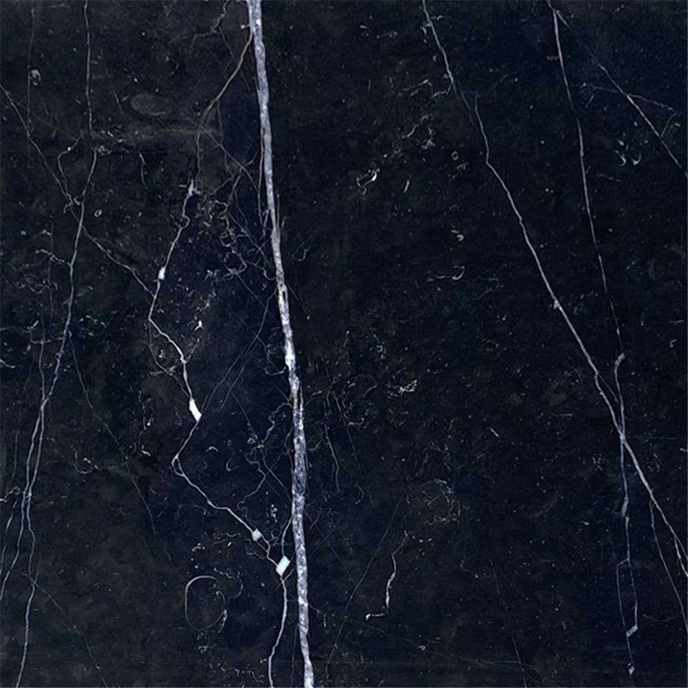 Nero Marquina Black Marble Tile Honed - Image 3