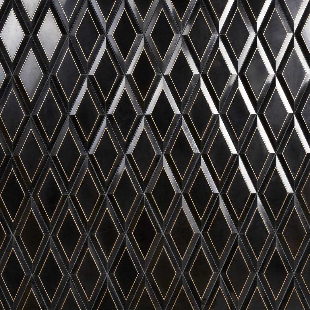 Macon Beveled Marble Tile 5.51'' W x 11.81'' L Natural Stone Singular Tile Ivy Hill Tile - Image 3