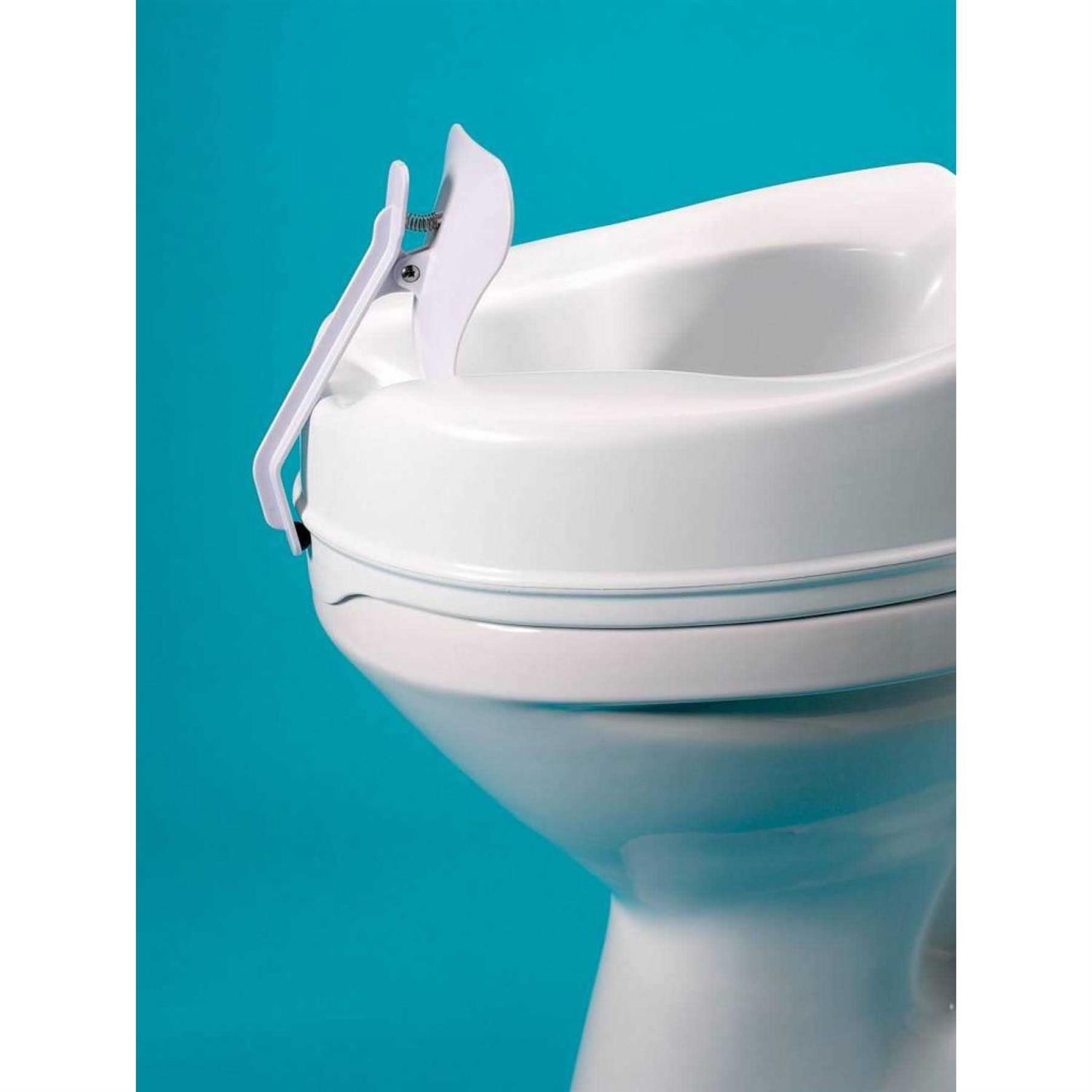 Homecraft Savanah Splash Guard Urine Deflector Guard with Clip to Easily Attach to Toilet Seats - Image 5