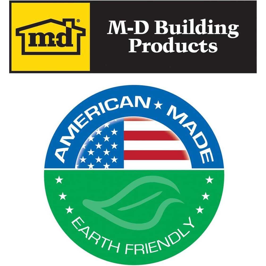 M-D Building Products 69562 1-3/4-Inch by 48-Inch DB003 U-Shaped Door Bottom with Drip Cap - Image 3