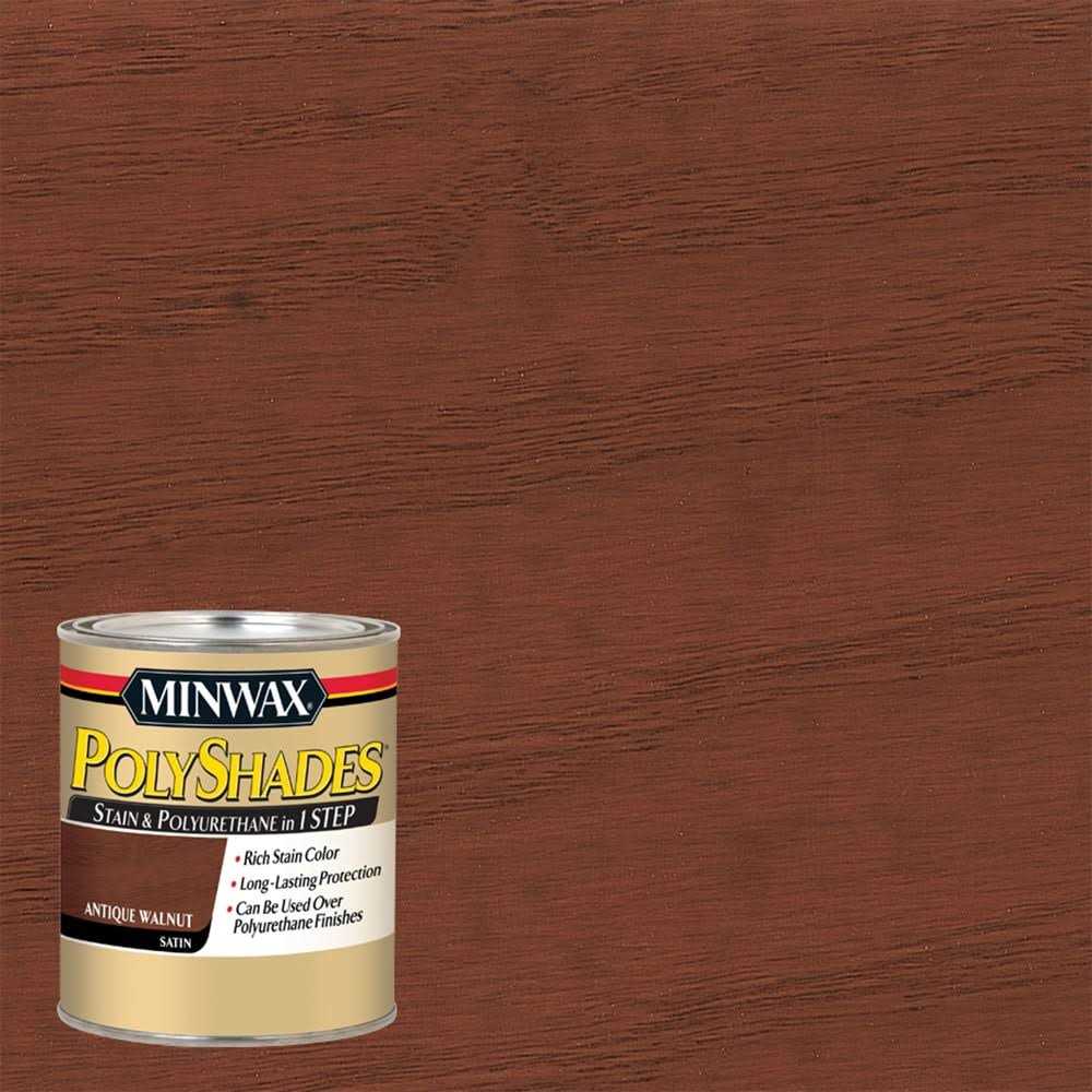 Minwax PolyShades Polyurethane Stain - Image 4