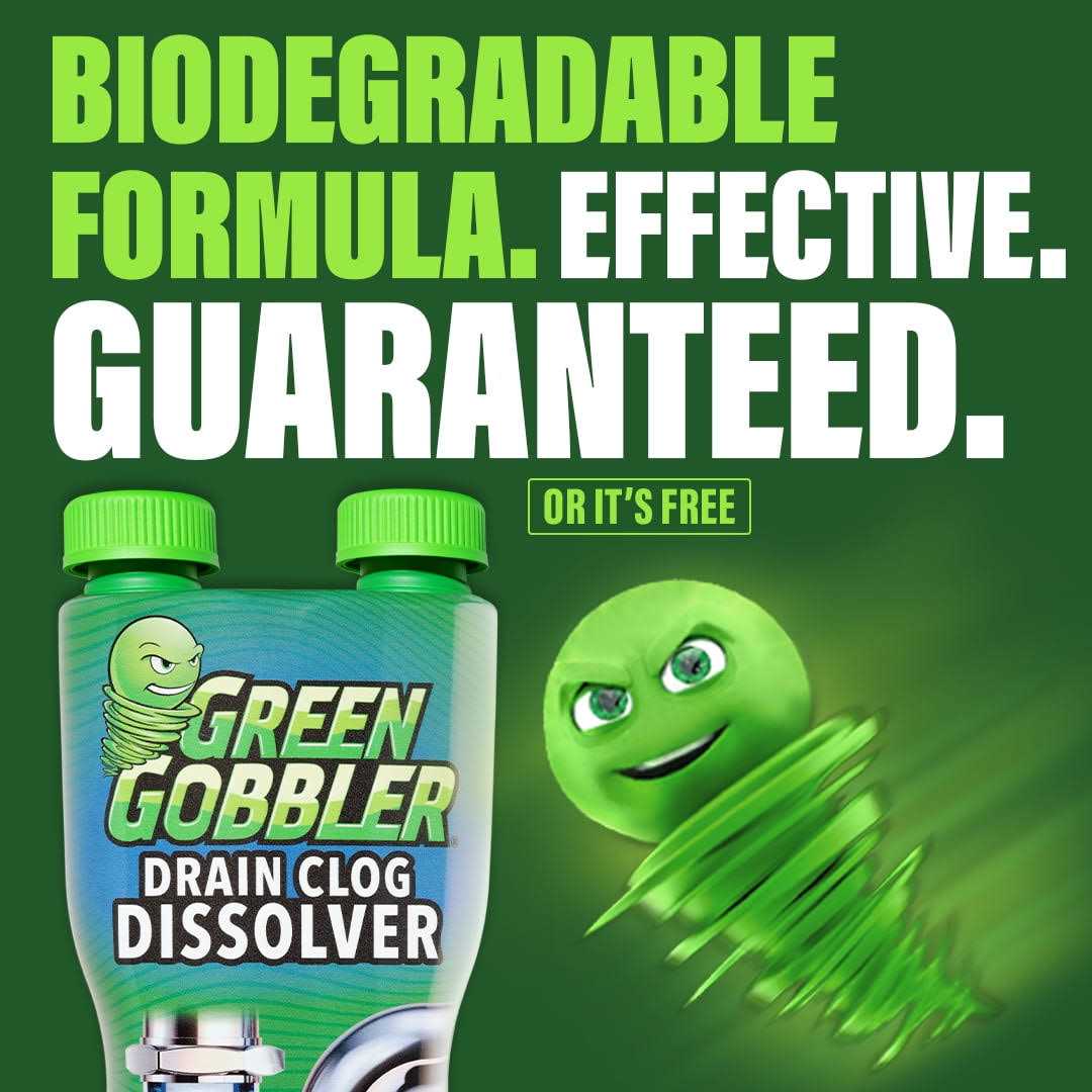Green Gobbler Liquid Drain Clog Dissolver - Image 4