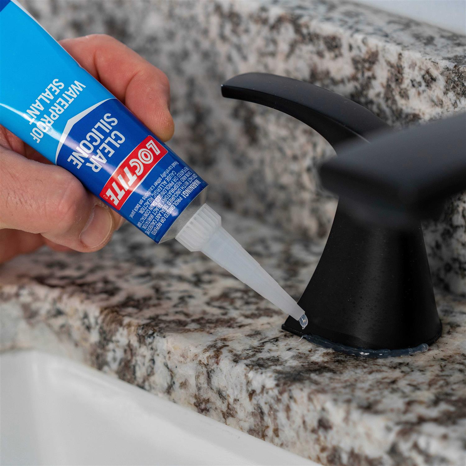 Loctite Clear Silicone Waterproof Sealant - Image 3