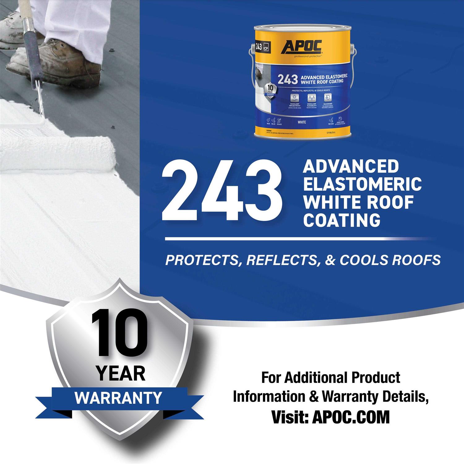 Apoc Gloss White Acrylic Roof Coating - Image 5