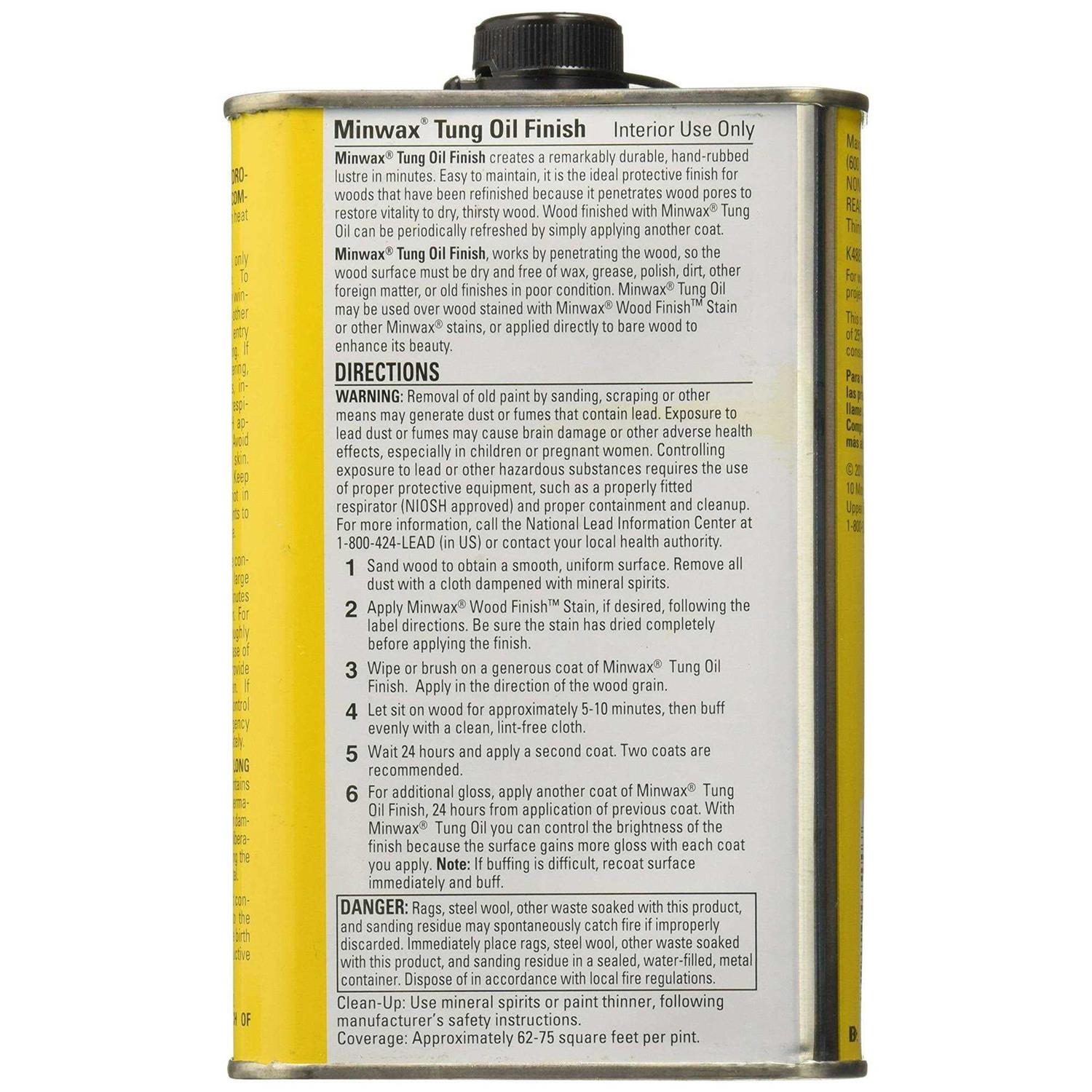 Minwax Tung Oil Finish - Image 3