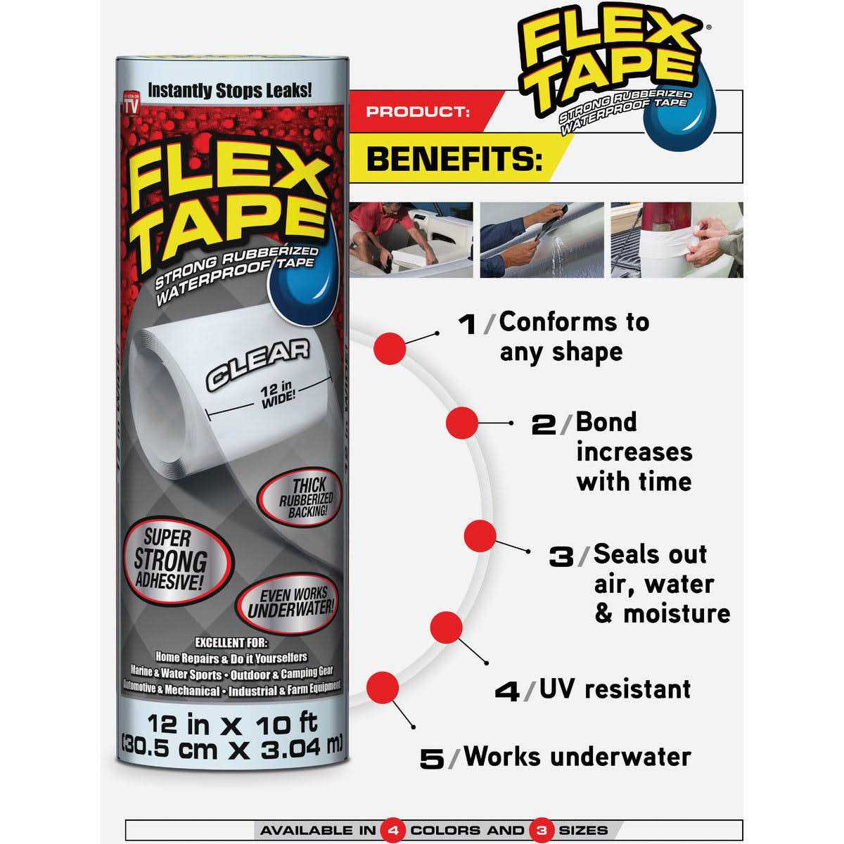 Flex Tape Tape Waterproof - Image 5