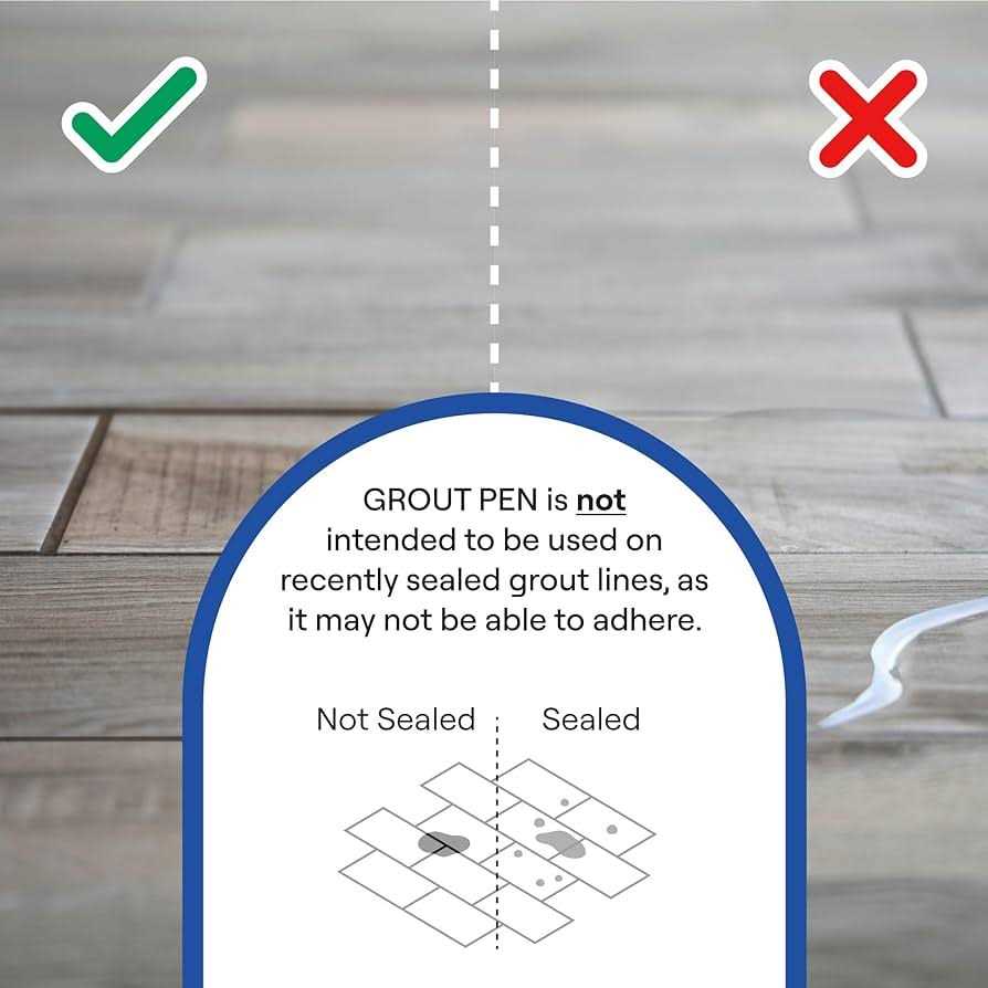 Grout Pen Tile Paint Marker Waterproof Grout Paint, Tile Grout Colorant and Sealer Pen - Image 5