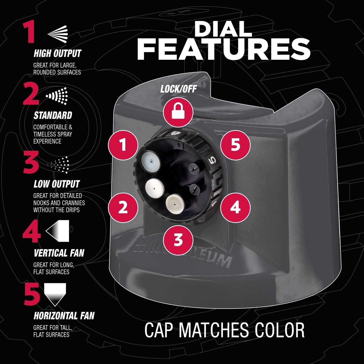 Rust-Oleum Stops Rust Custom Spray 5 in 1 Spray Paint - Image 3