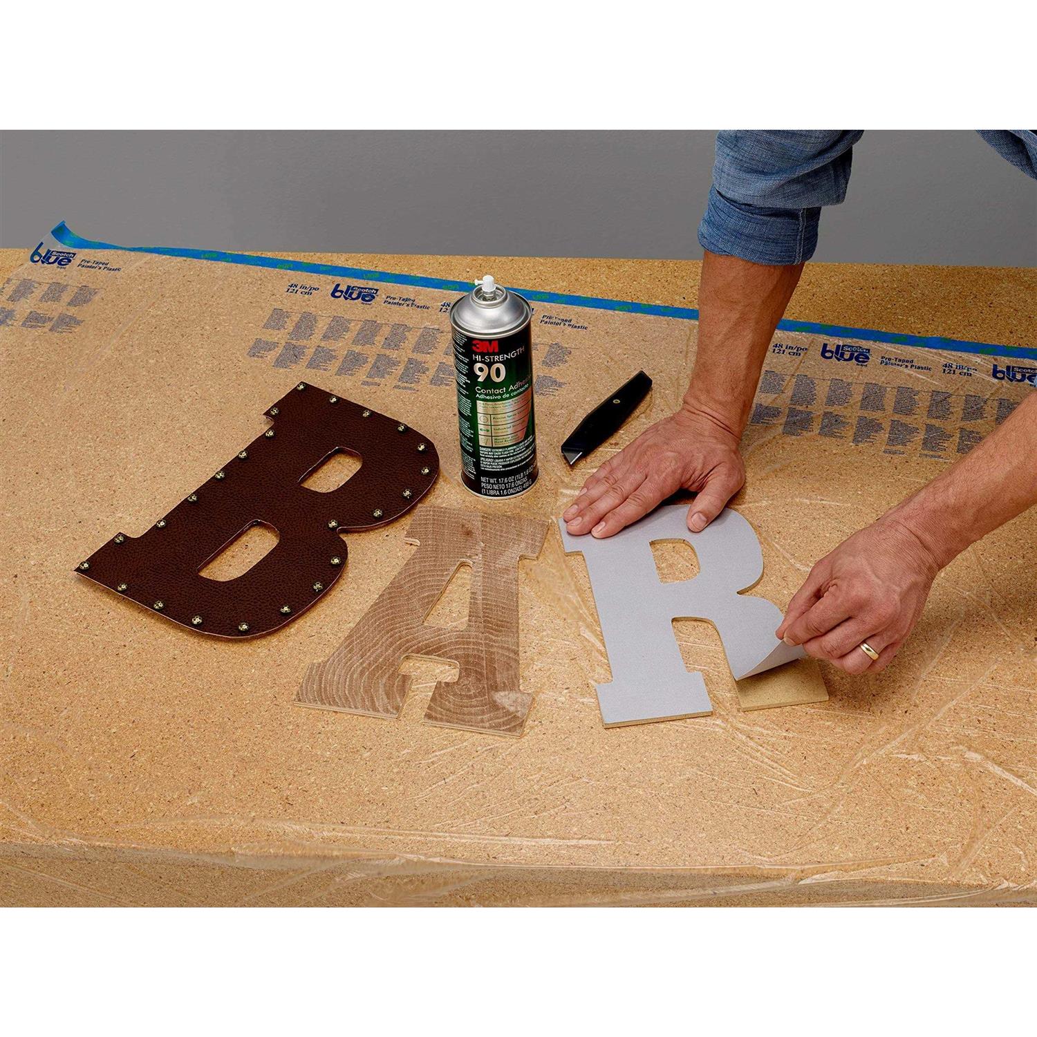 3M 90 Hi-Strength Spray Adhesive - Image 4