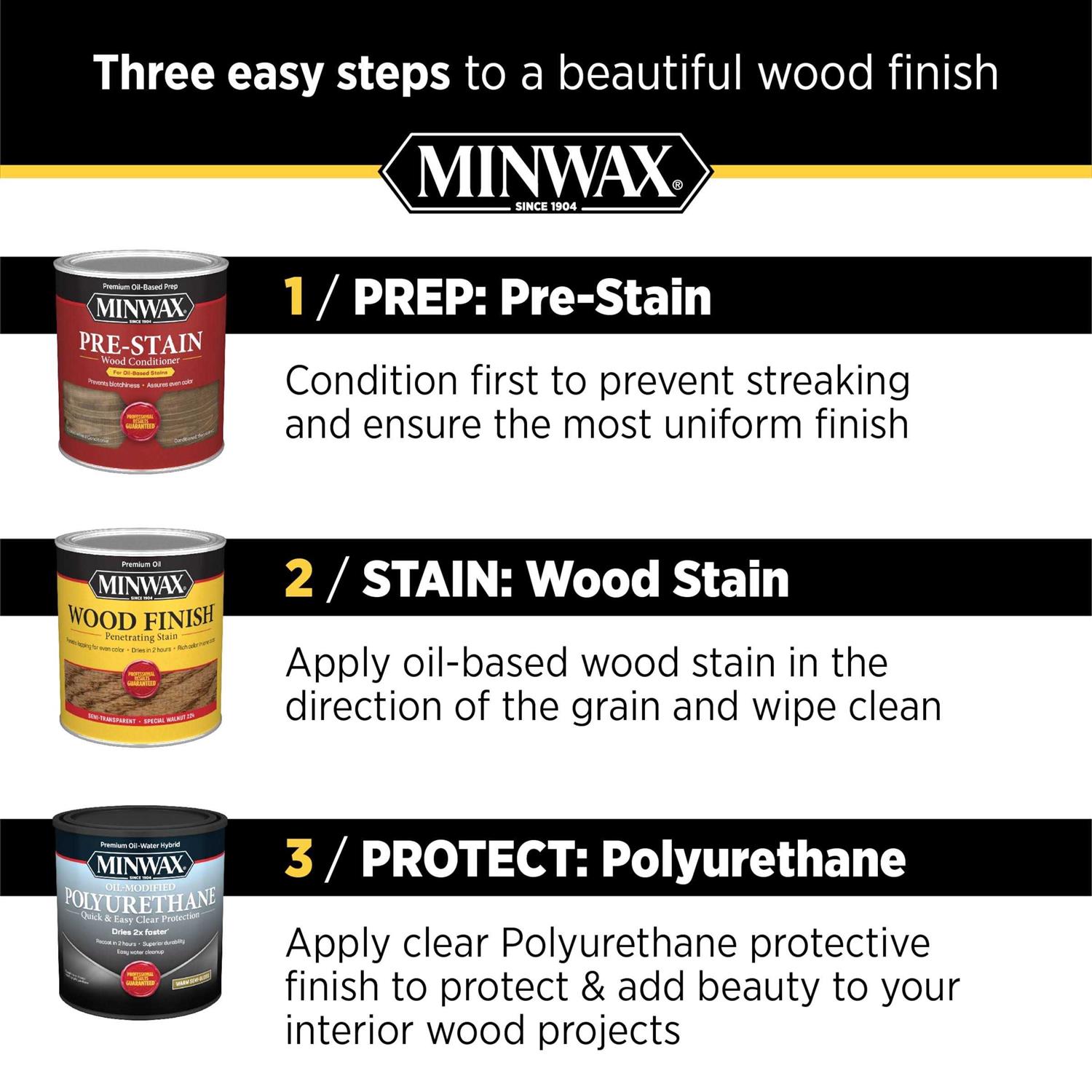 Minwax Pre Stain Wood Conditioner - Image 5