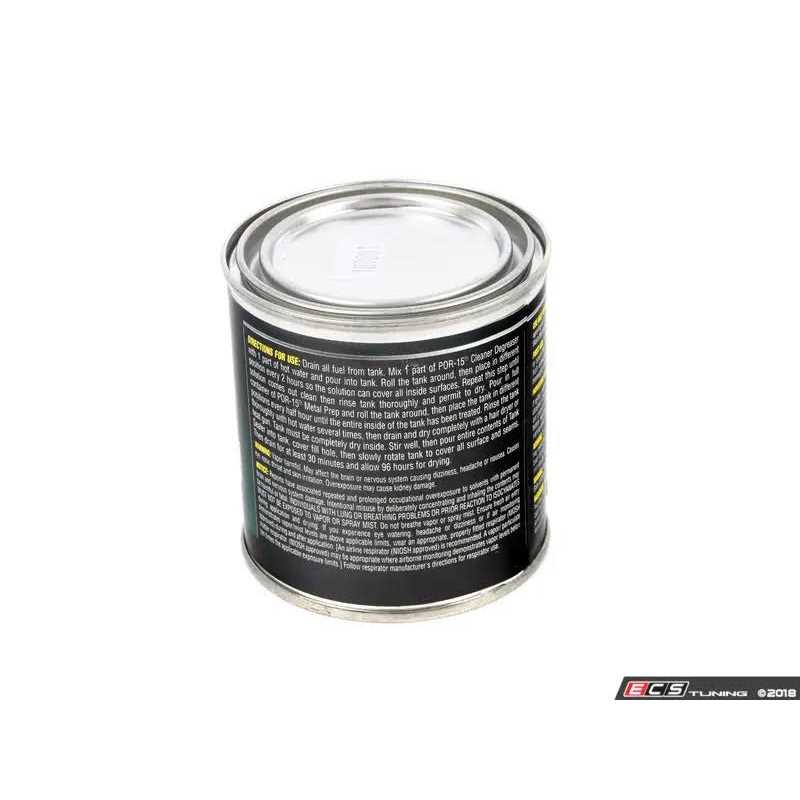 Por-15 Fuel Tank Sealer Stops Rust Leak and Corrosion 49216 - Image 4