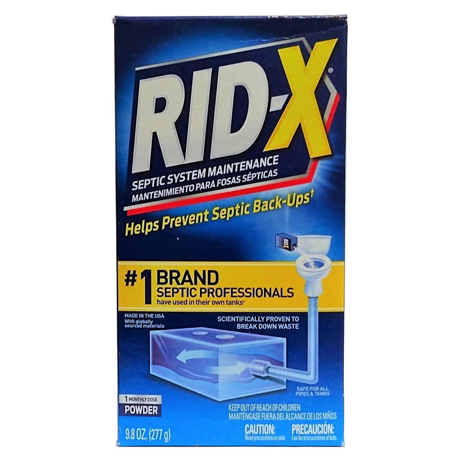 Rid-X Septic Tank System Treatment Powder - Image 3