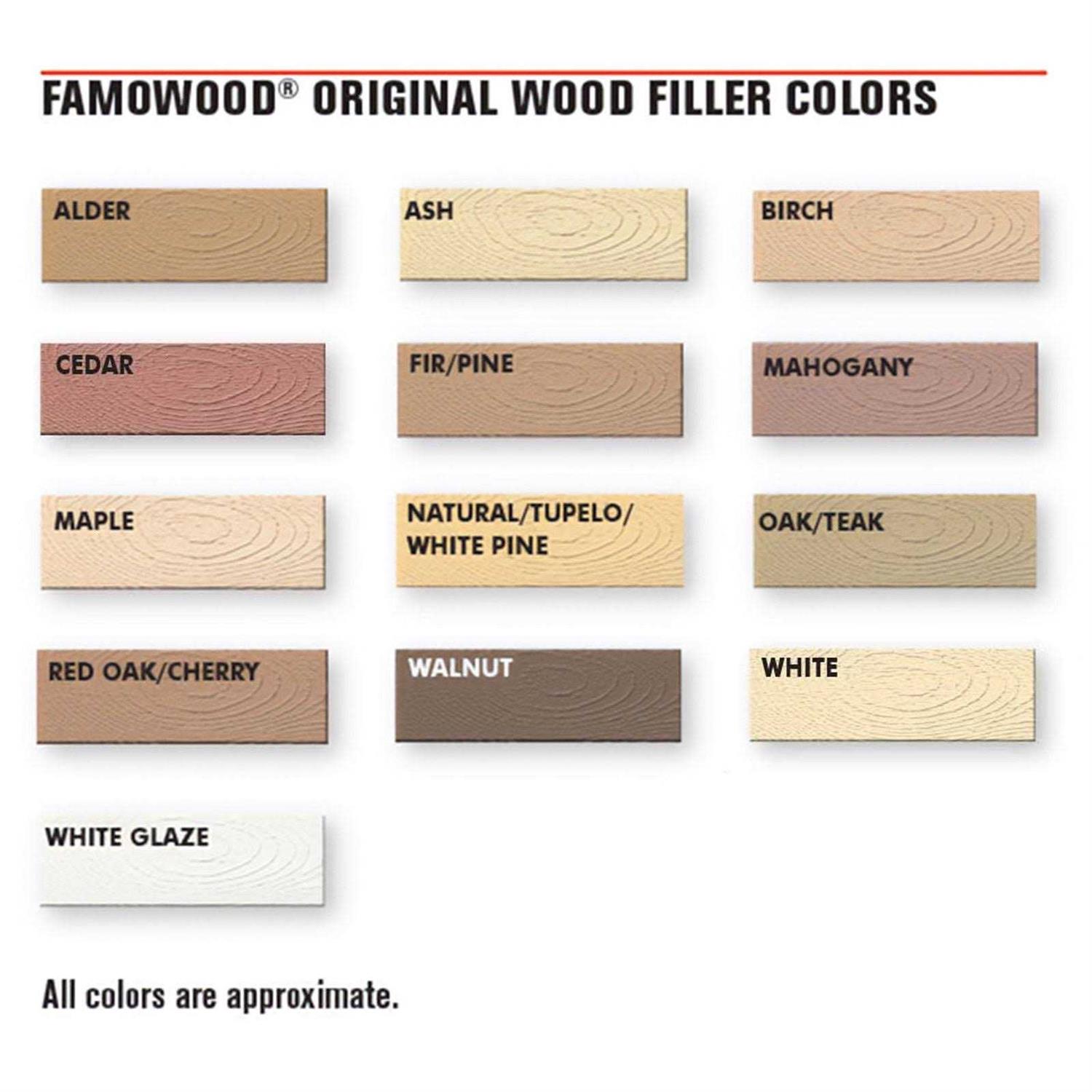Famowood 6 oz Wood Filler - Image 5