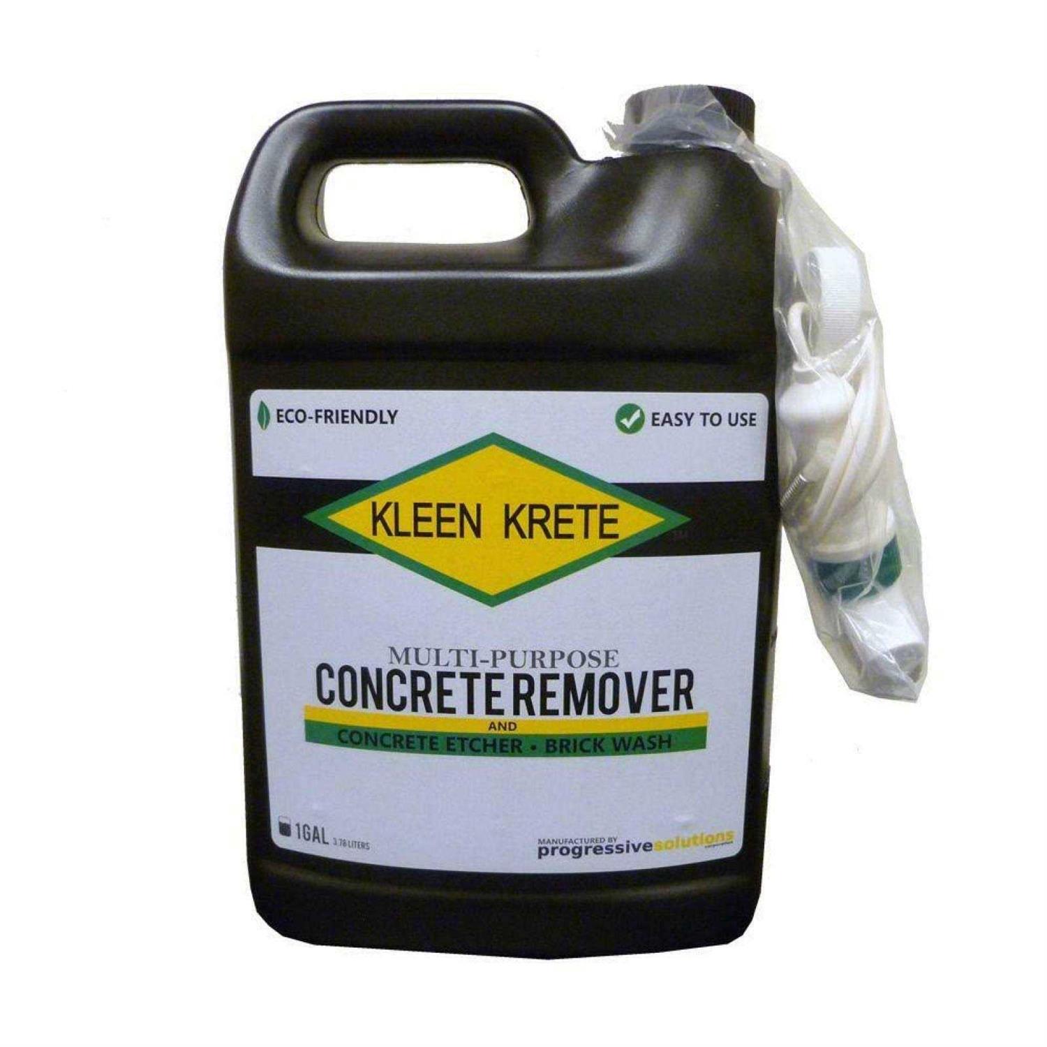 KLEEN KRETE 1 Gal. Multipurpose Concrete Remover and Dissolver Bottle - Image 3