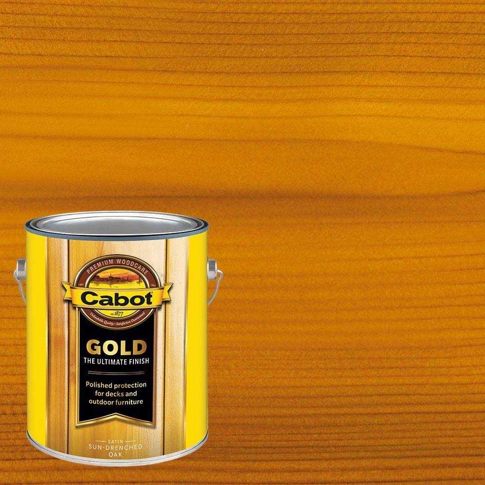 Cabot Exterior Stain Gold - Image 4