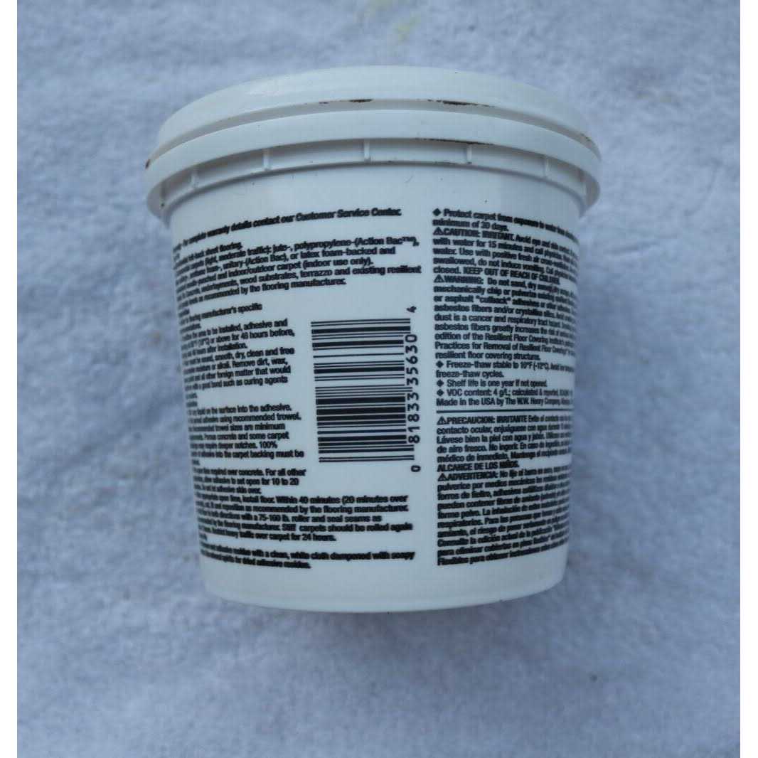 Henry Multipurpose Floor Covering Adhesive - 1 qt bucket - Image 3