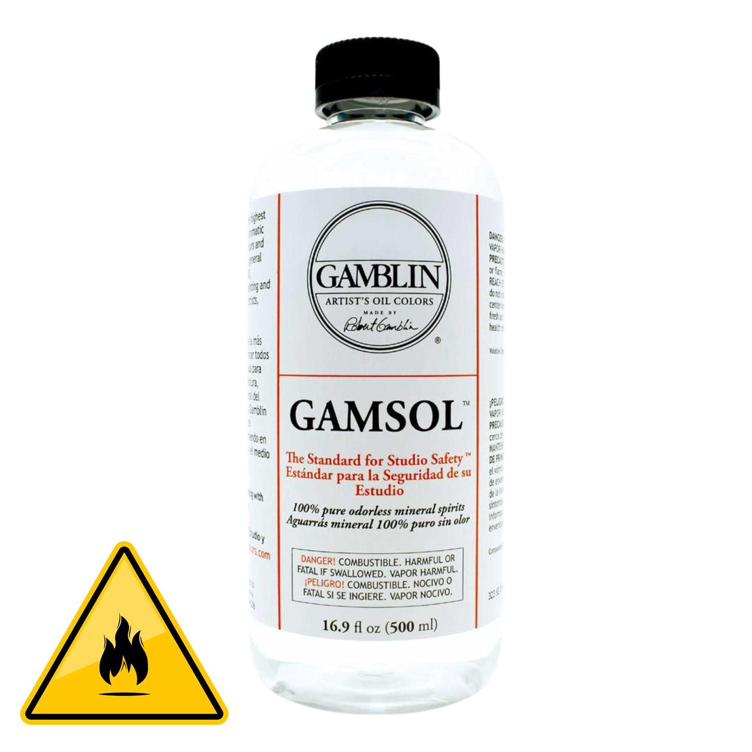 Gamblin Gamsol Odorless Mineral Spirits - Image 3