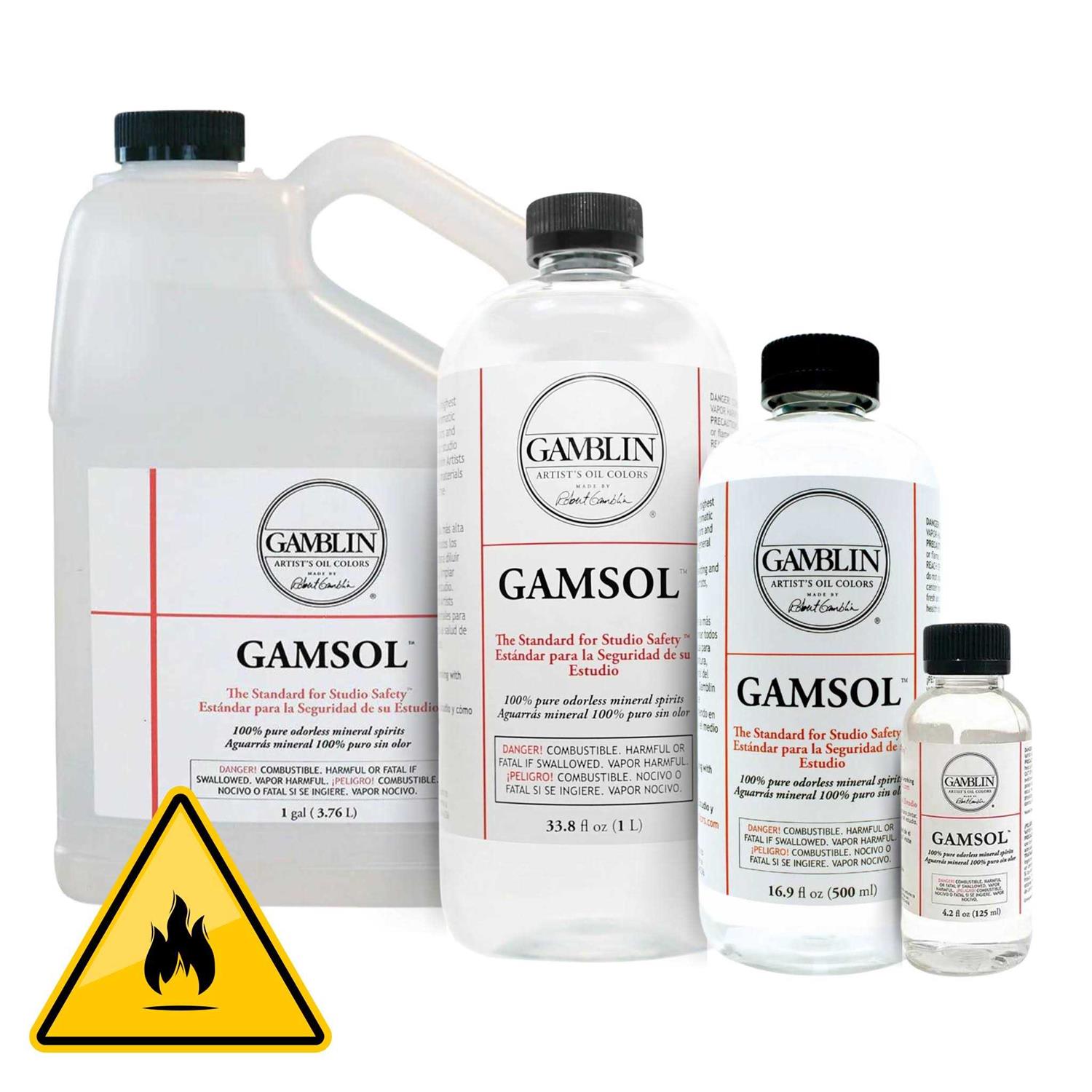 Gamblin Gamsol Odorless Mineral Spirits - Image 5