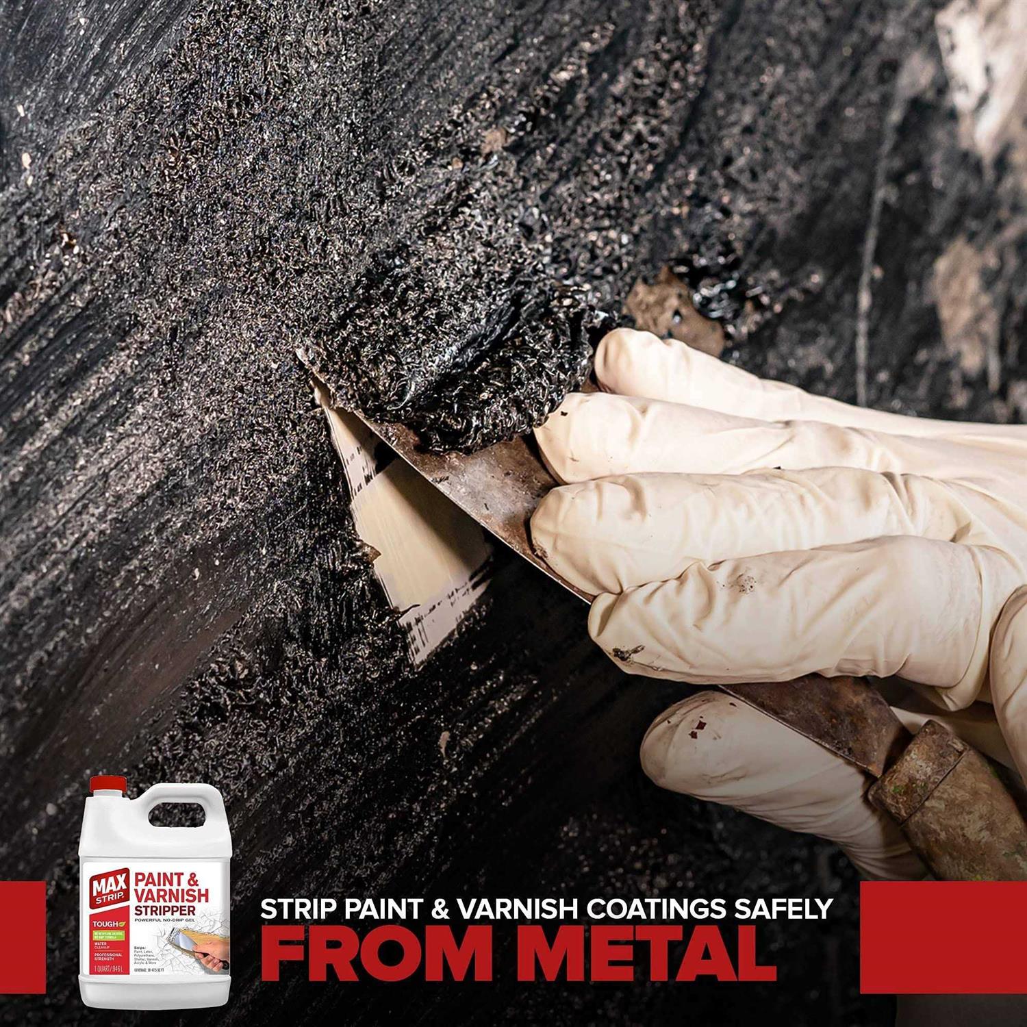 Max Strip Paint and Varnish Stripper 1 qt - Image 3