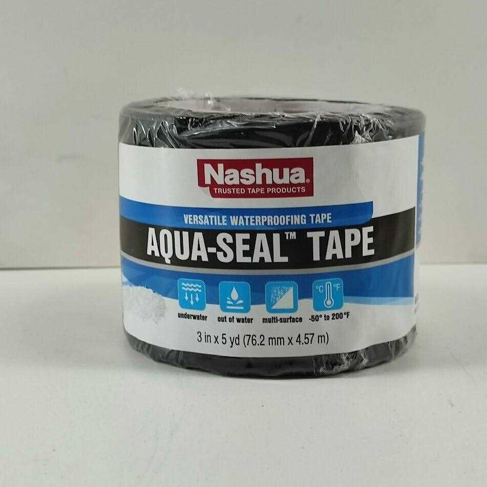 Nashua 3 in x 5 yd Aqua-Seal Tape in Black - Image 4