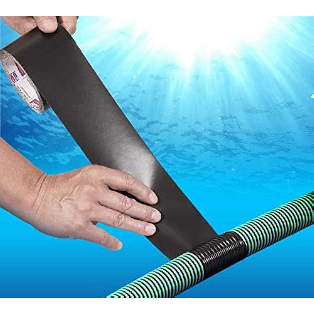 Nashua 3 in x 5 yd Aqua-Seal Tape in Black - Image 5
