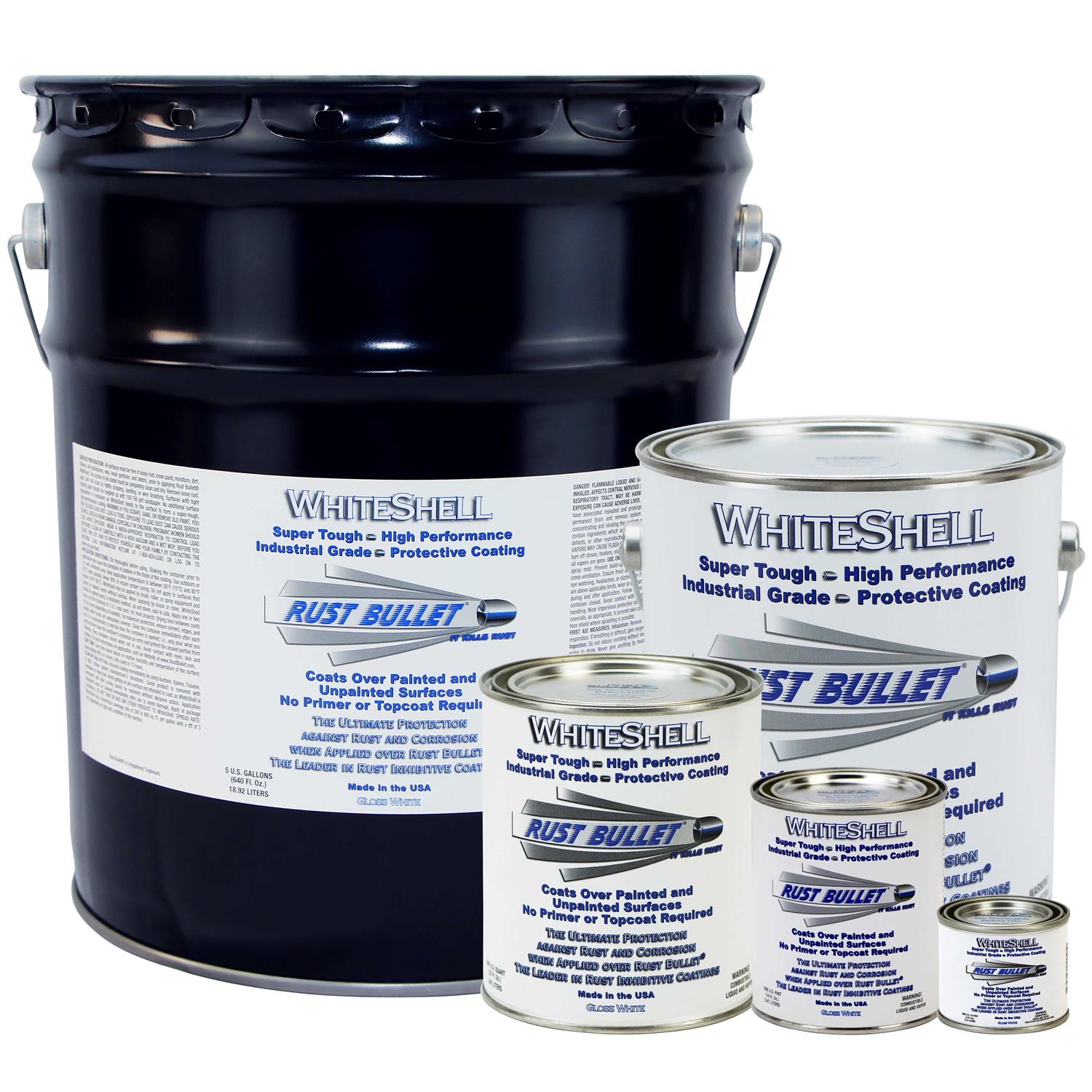 Rust Bullet WhiteShell Rust Preventative and Protective Coating - Image 3
