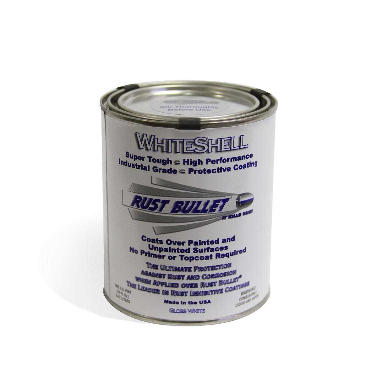 Rust Bullet WhiteShell Rust Preventative and Protective Coating - Image 3