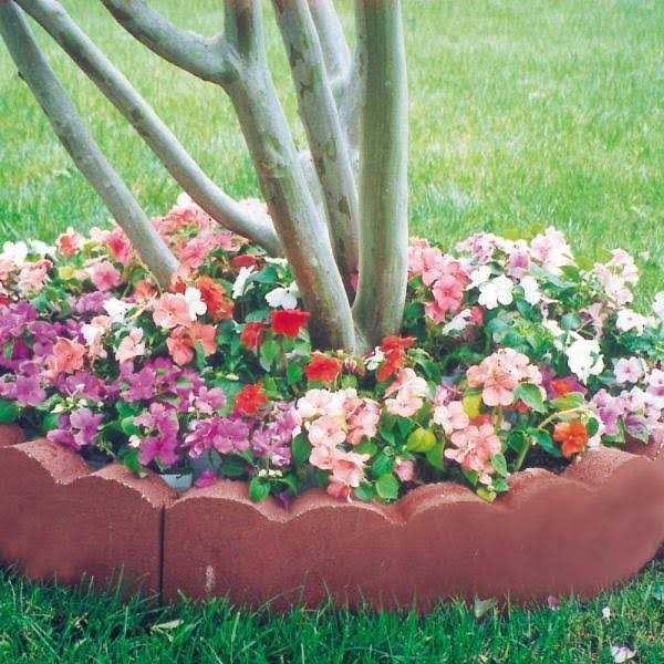 Pavestone 12 in. x 2 in. x 5.25 in. River Red Curved Concrete Edger - Image 4