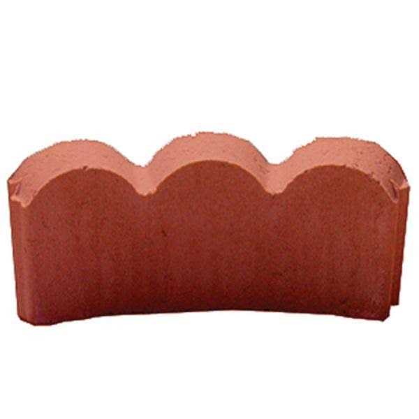 Pavestone 12 in. x 2 in. x 5.25 in. River Red Curved Concrete Edger - Image 5